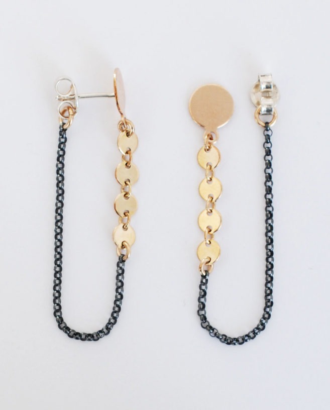 boucles black and gold
